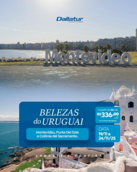  MONTEVIDÉU, PUNTA DEL ESTE E COLONIA DO SACRAMENTO