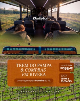 Trem dos Pampas e Compras em Rivera