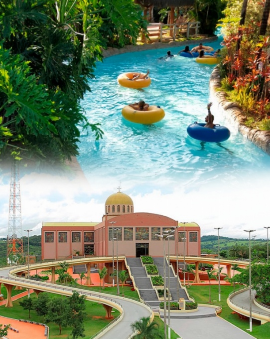 CALDAS NOVAS E SANTUÁRIO DO DIVINO PAI ETERNO