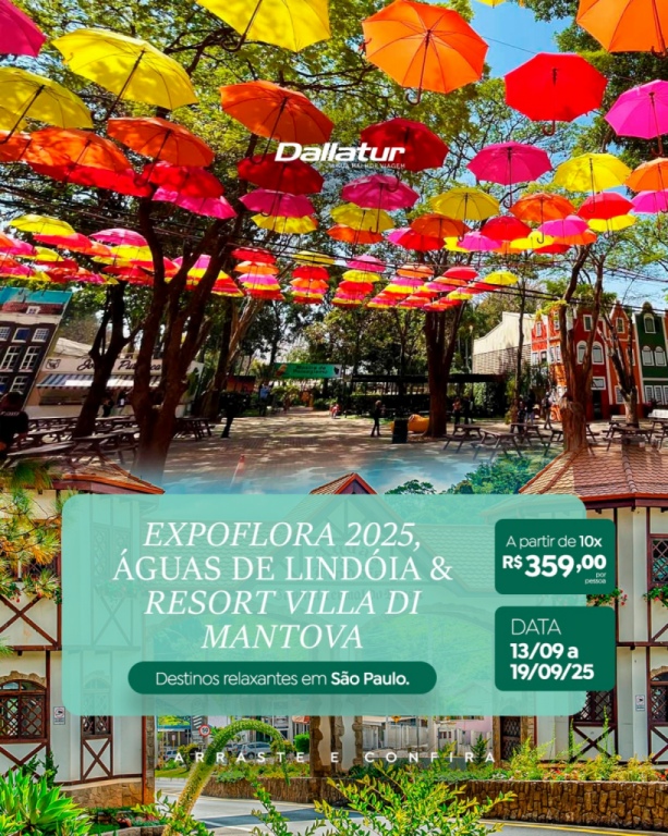 EXPOFLORA 2025 / ÁGUAS DE LINDOIA / RESORT VILLA DI MANTOVA