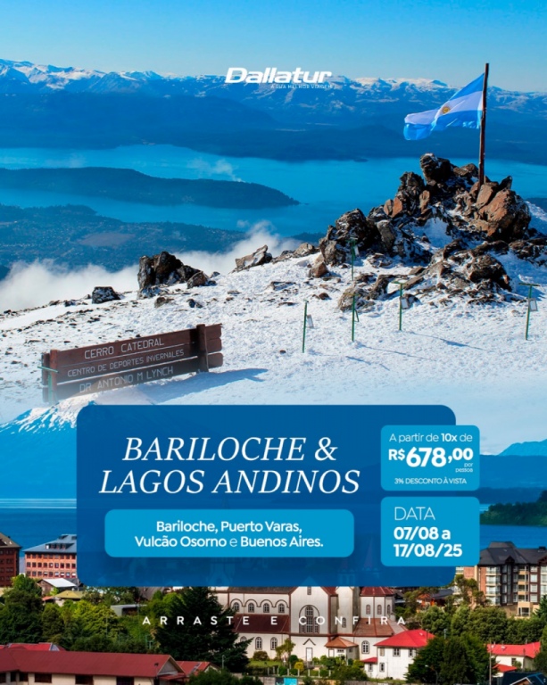 BARILOCHE & LAGOS ANDINOSBARILOCHE & LAGOS ANDINOS