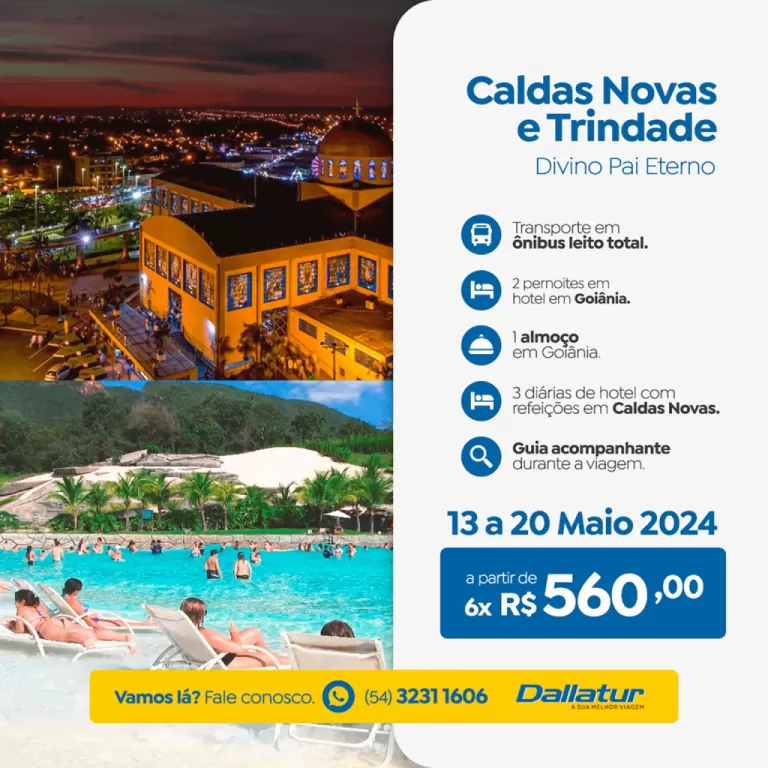 Caldas Novas e Trindade